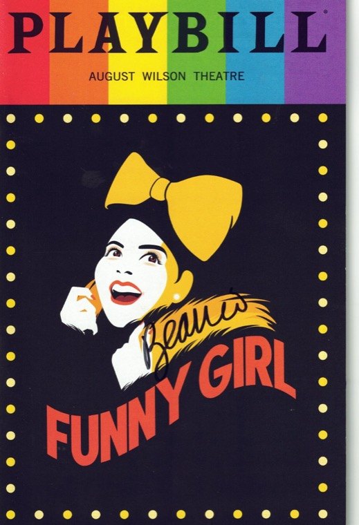 My Playbill for Funny Girl