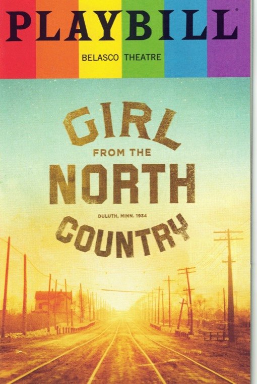 My Playbill for Girl from the North Country