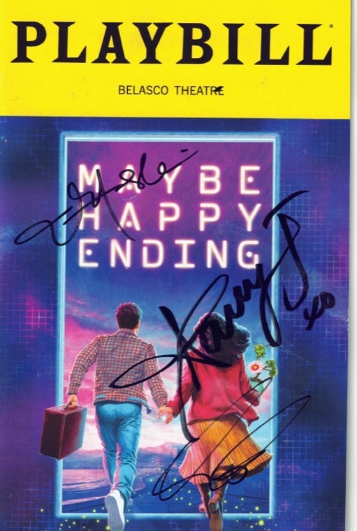 My Playbill for Maybe Happy Ending