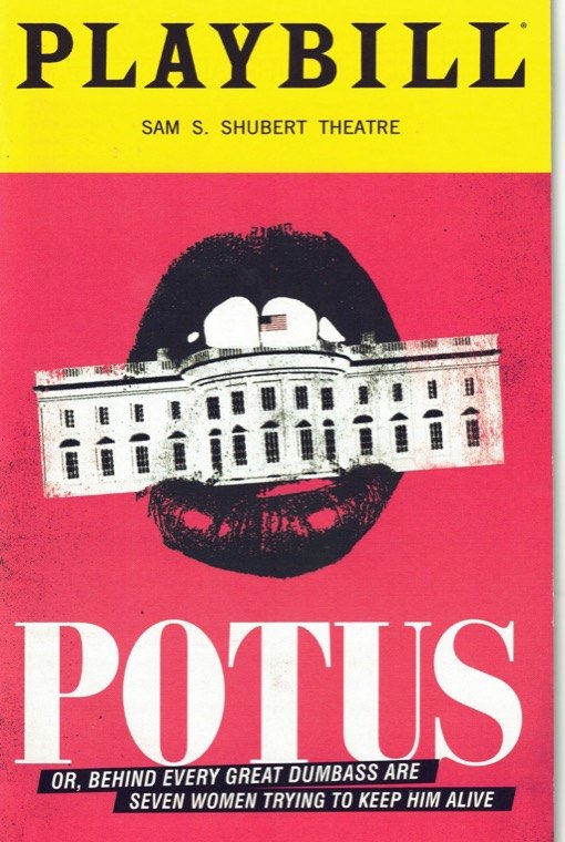 My Playbill for POTUS
